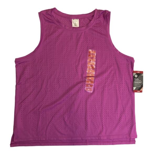 NWT Member's Mark Women's Everyday Perforated Tank Medium - Picture 1 of 4